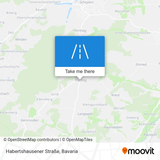 Habertshausener Straße map