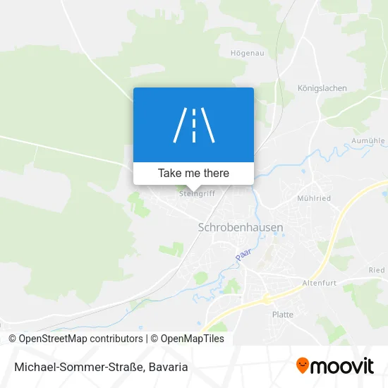 Карта Michael-Sommer-Straße