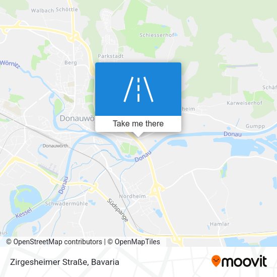 Zirgesheimer Straße map
