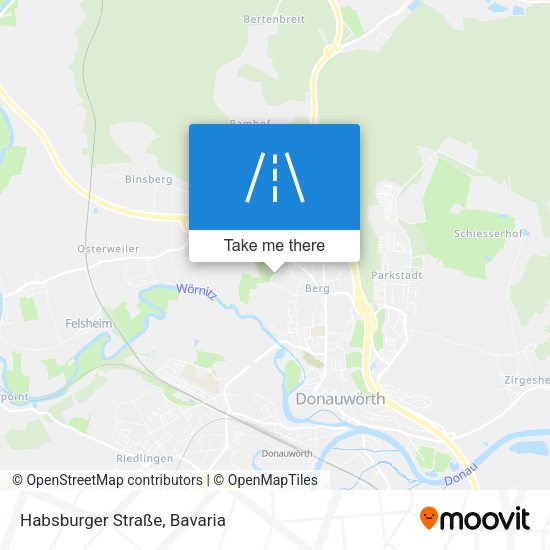 Habsburger Straße map