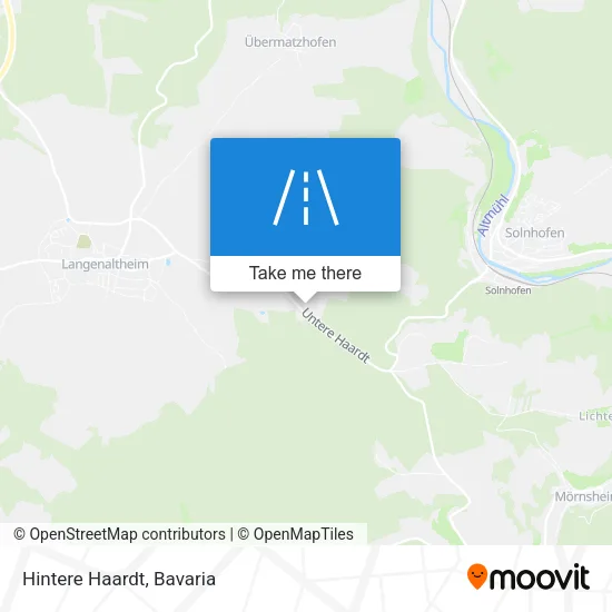 Hintere Haardt map