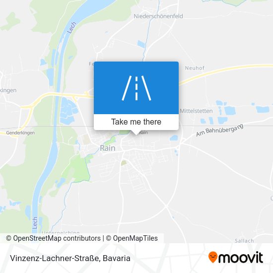 Vinzenz-Lachner-Straße map