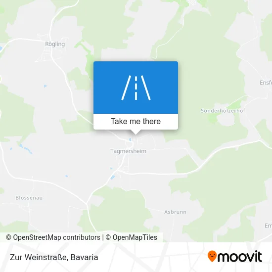 Карта Zur Weinstraße