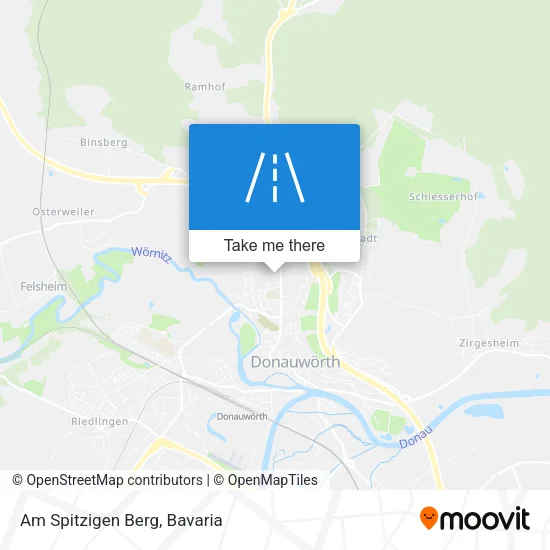 Карта Am Spitzigen Berg