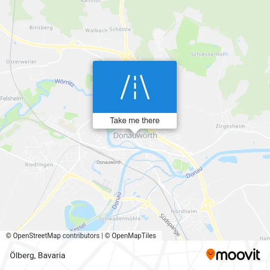 Ölberg map