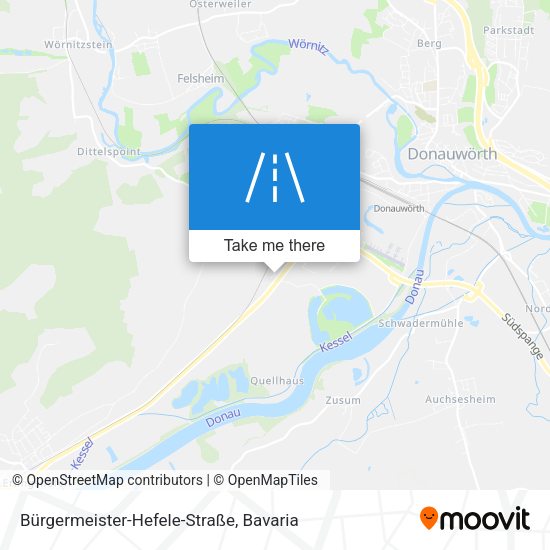 Bürgermeister-Hefele-Straße map
