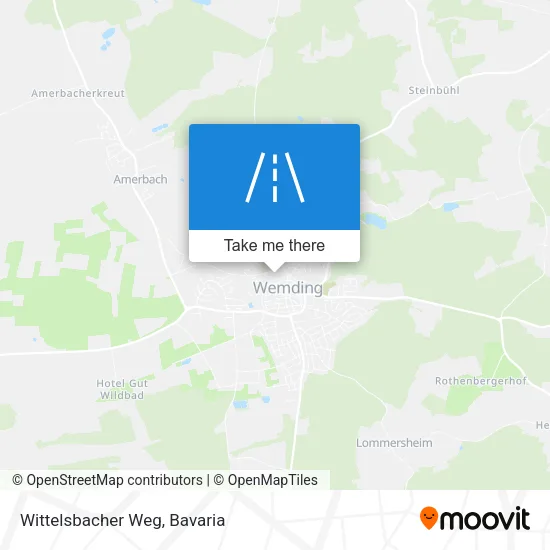 Wittelsbacher Weg map