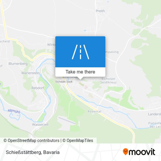 Schießstättberg map