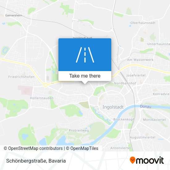 Schönbergstraße map
