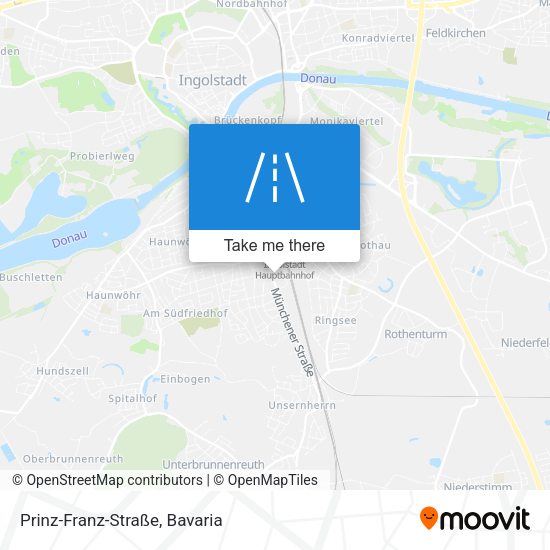 Prinz-Franz-Straße map