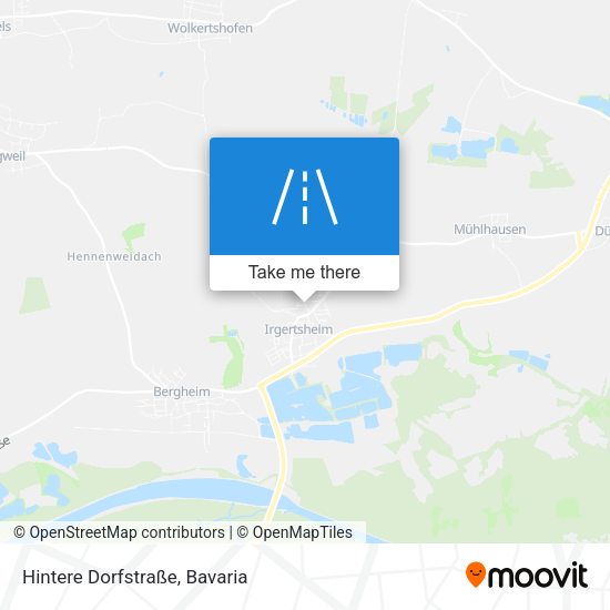 Hintere Dorfstraße map