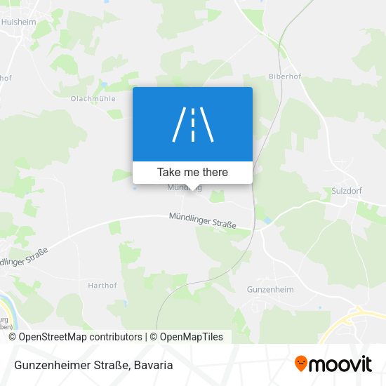 Gunzenheimer Straße map