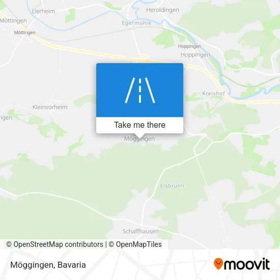 Карта Möggingen