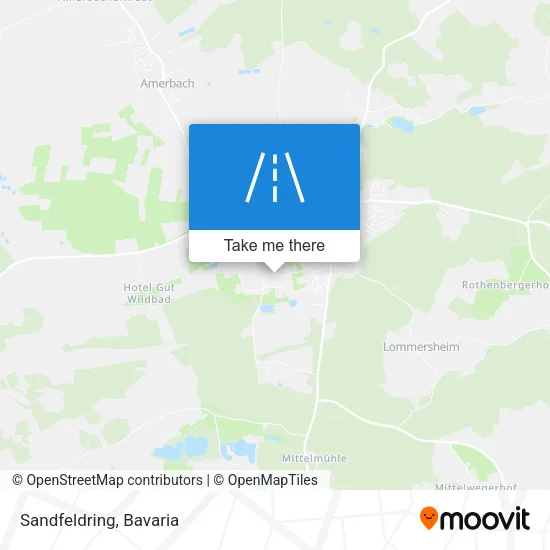 Карта Sandfeldring
