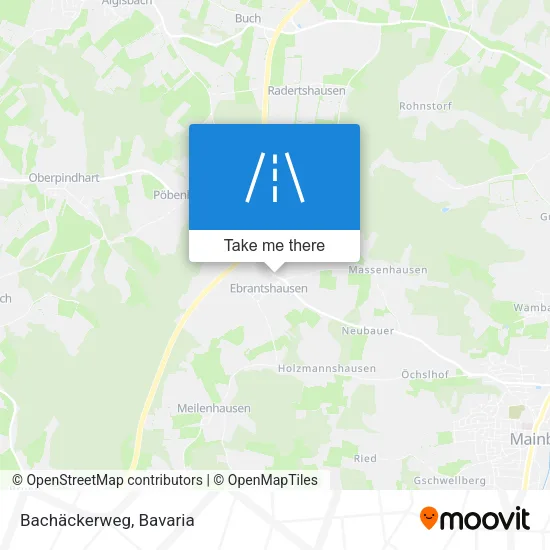 Карта Bachäckerweg