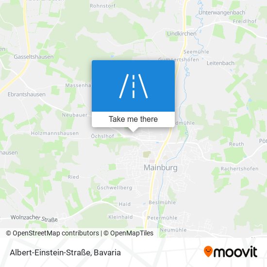 Albert-Einstein-Straße map