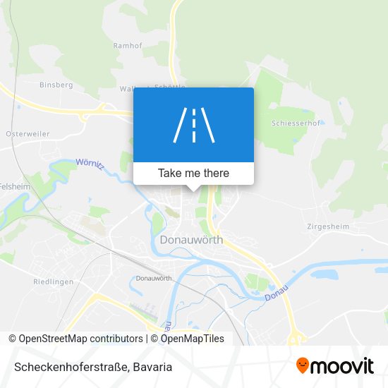 Scheckenhoferstraße map