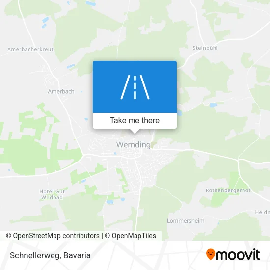 Карта Schnellerweg