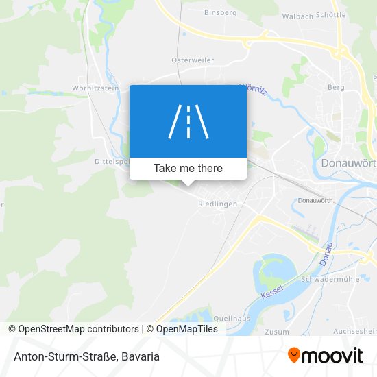 Anton-Sturm-Straße map