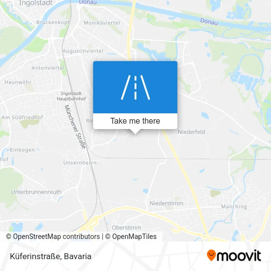 Карта Küferinstraße