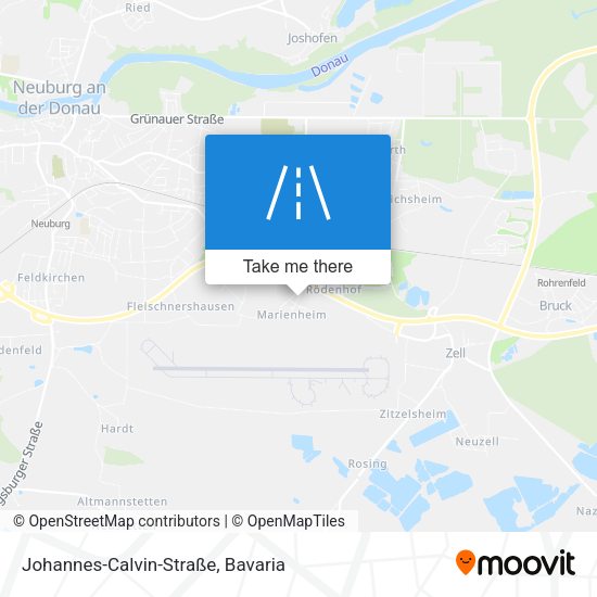 Johannes-Calvin-Straße map