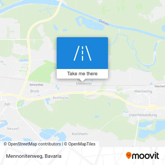 Карта Mennonitenweg