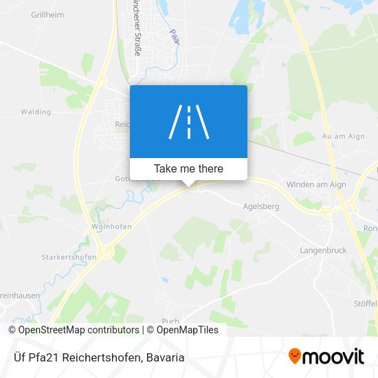 Üf Pfa21 Reichertshofen map