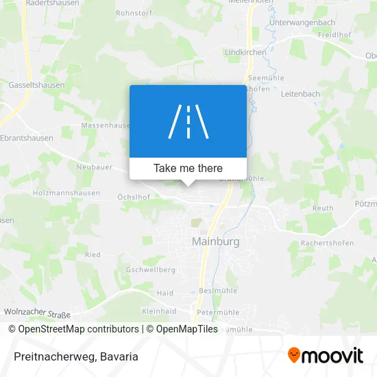 Карта Preitnacherweg