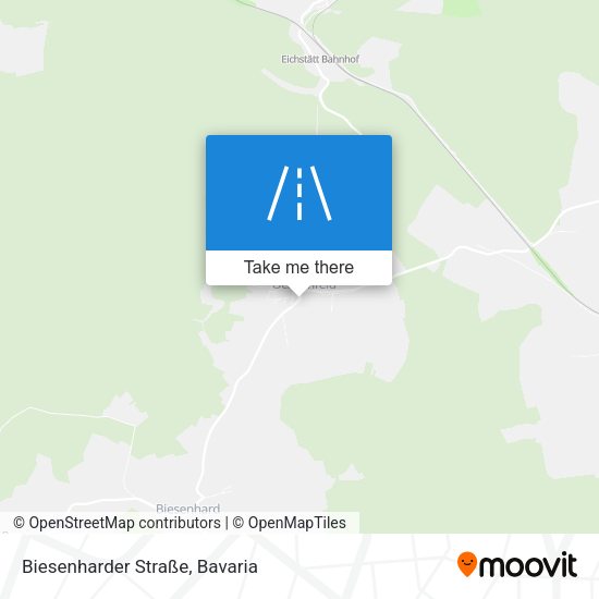 Biesenharder Straße map