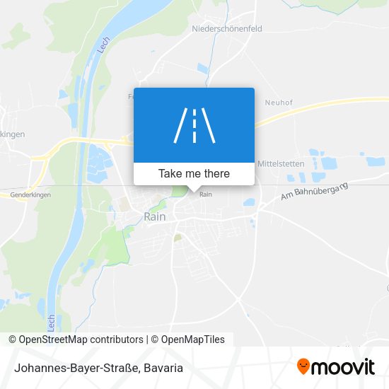 Johannes-Bayer-Straße map