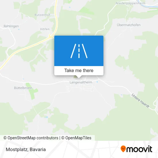 Карта Mostplatz