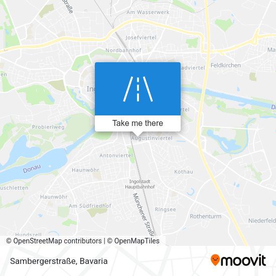 Sambergerstraße map