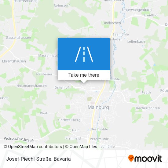 Josef-Piechl-Straße map