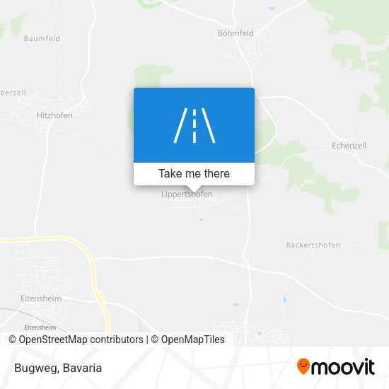 Карта Bugweg