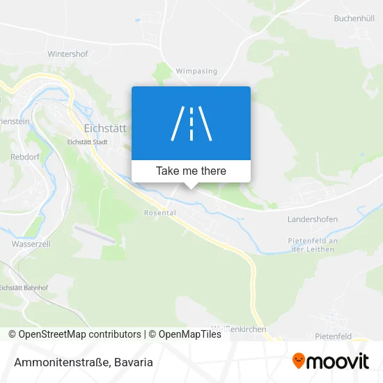 Карта Ammonitenstraße