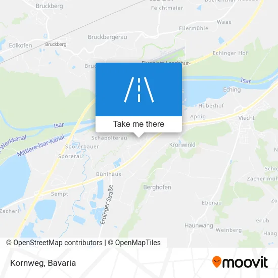 Карта Kornweg