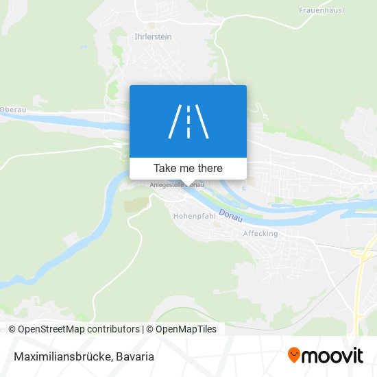 Maximiliansbrücke map