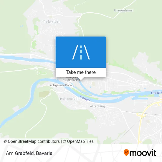 Карта Am Grabfeld