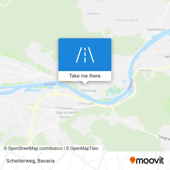 Карта Scheiterweg