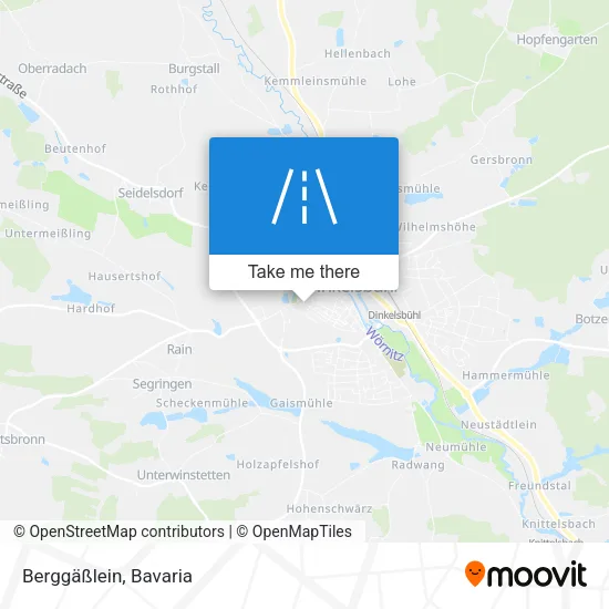 Карта Berggäßlein