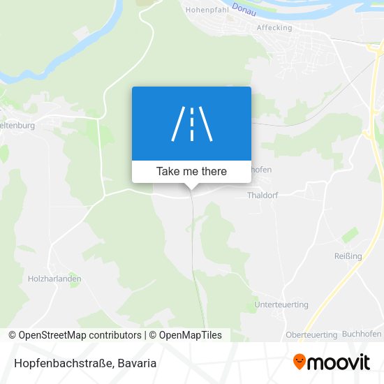 Hopfenbachstraße map