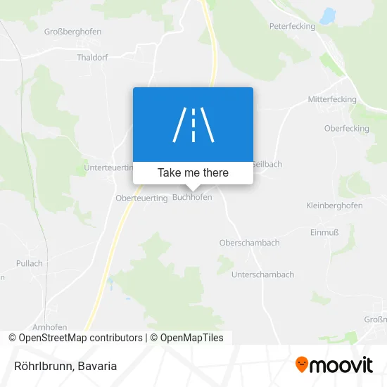 Röhrlbrunn map