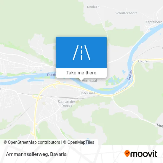 Карта Ammannsallerweg