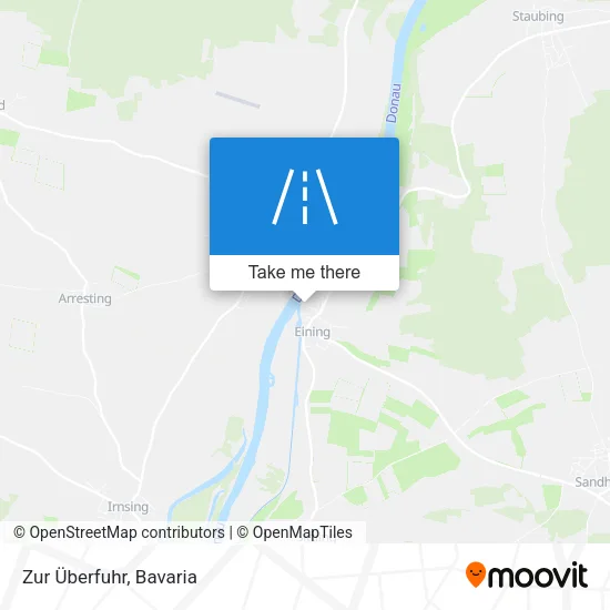 Карта Zur Überfuhr