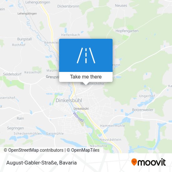 August-Gabler-Straße map