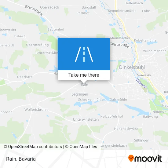Карта Rain