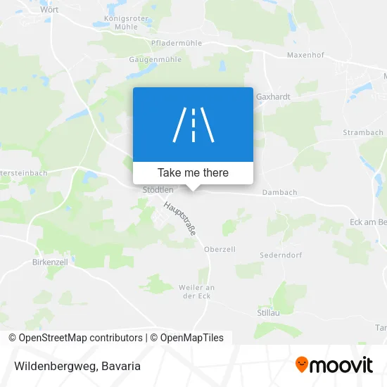 Карта Wildenbergweg