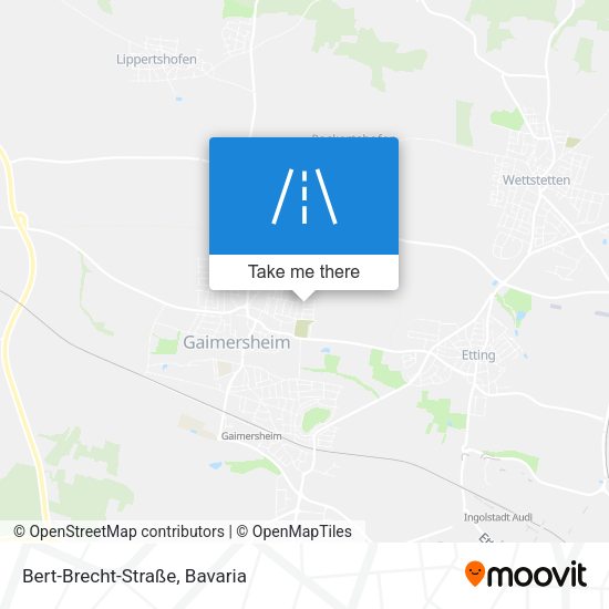 Bert-Brecht-Straße map