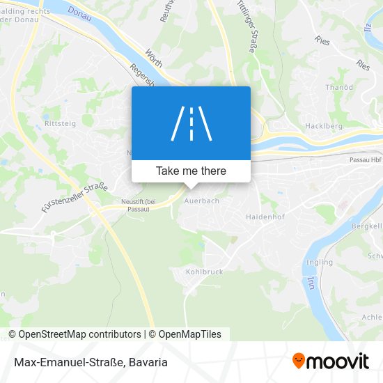 Max-Emanuel-Straße map