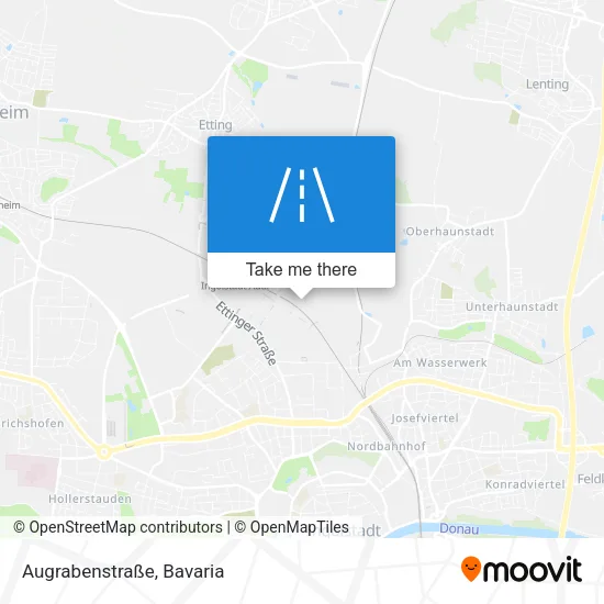 Карта Augrabenstraße
